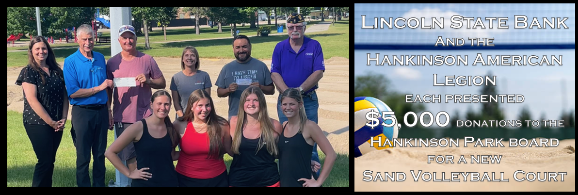 2026 Sand Volleyball Pit Donation FOR LOBBY TV